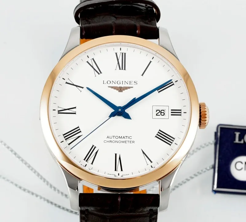 AF Factory Longines Record L2.821.5.11.2 1:1 Best Edition Replica Watch